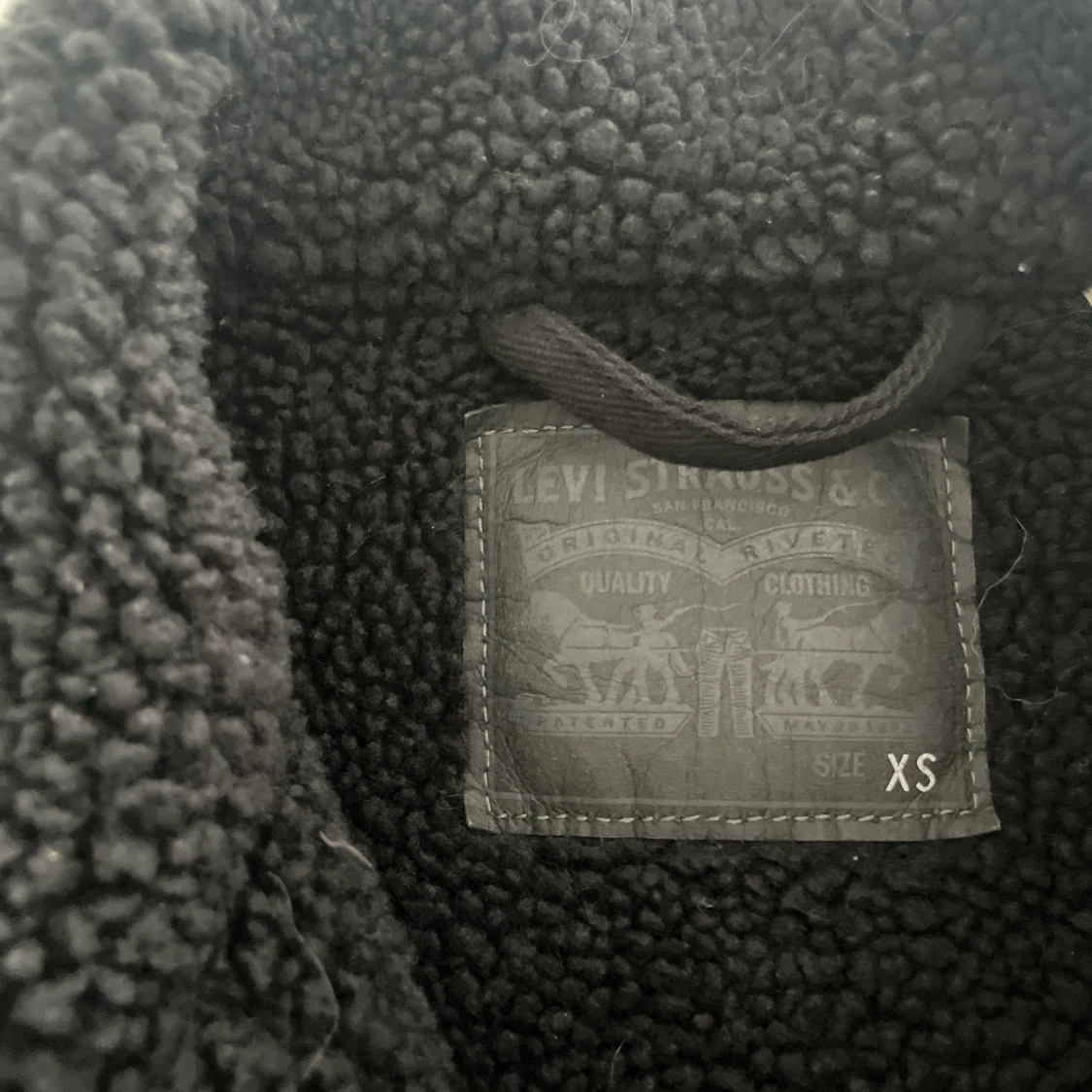 Levis fodrad jeansjacka - 91