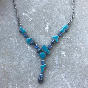 Halsband - Fint blott halsband.