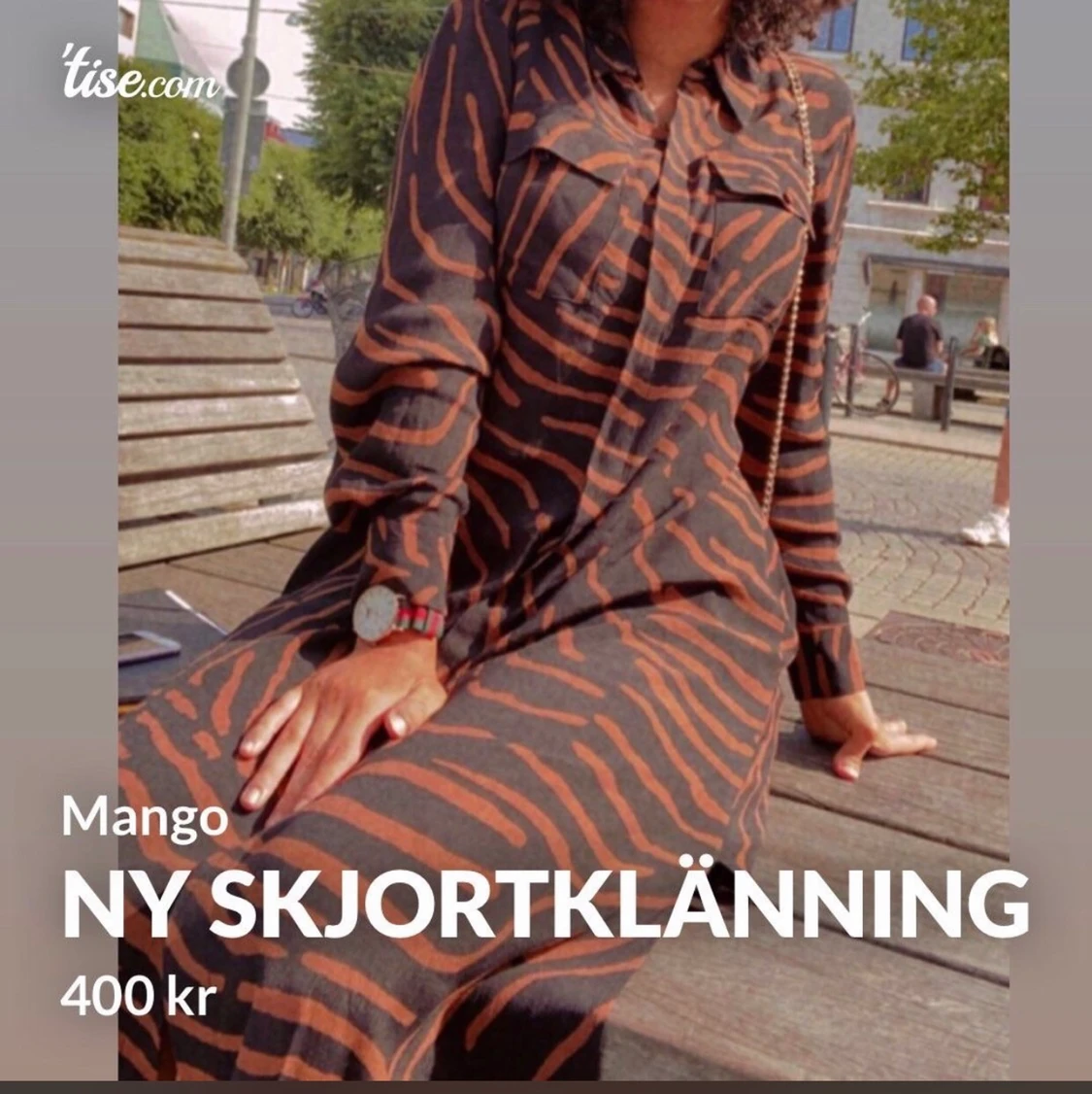 Skjortklänning från Mango