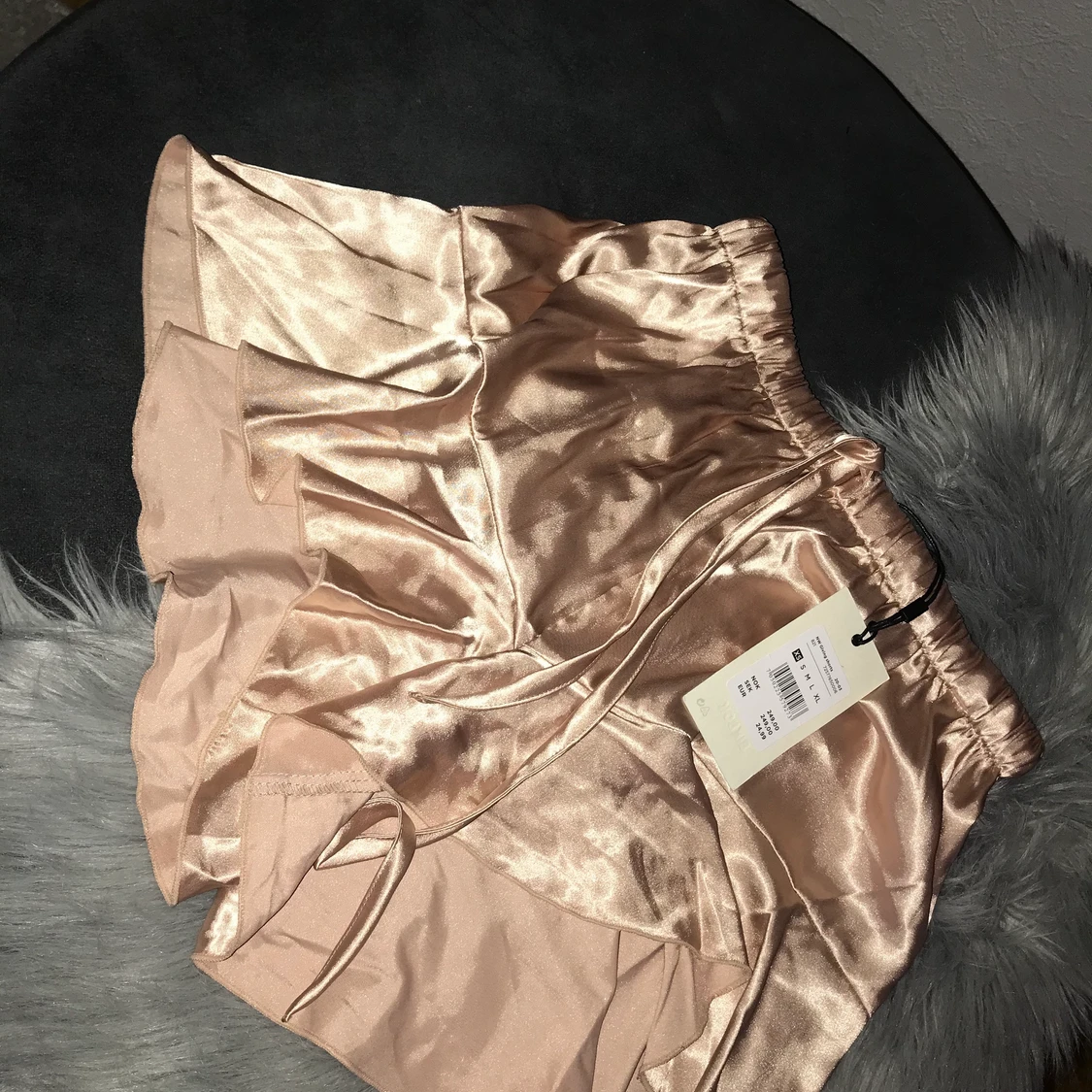 Pyjamas shorts i satin - 90