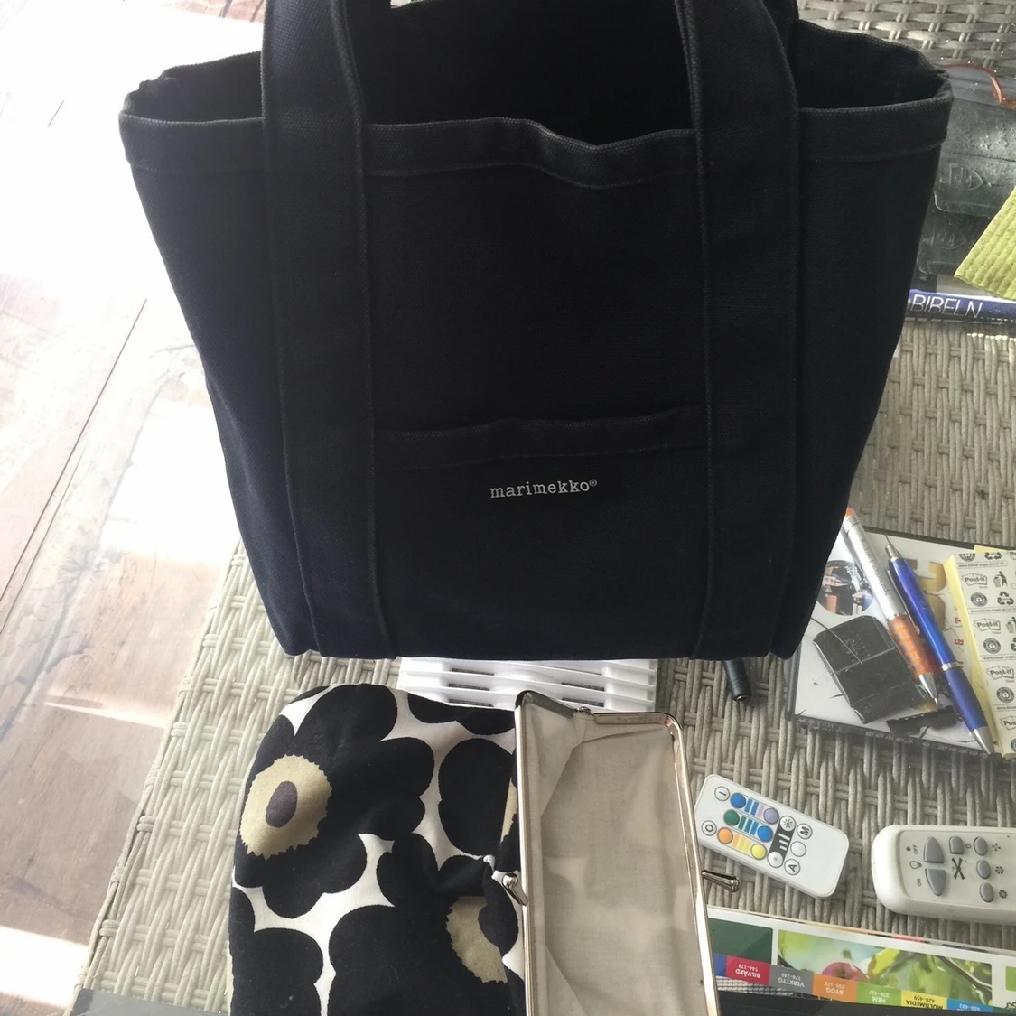 Äkta marimekko väska