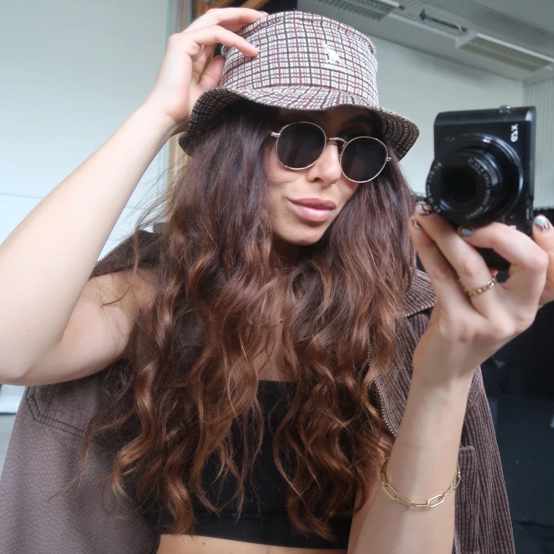 Bucket hat 🤎💙 - 91