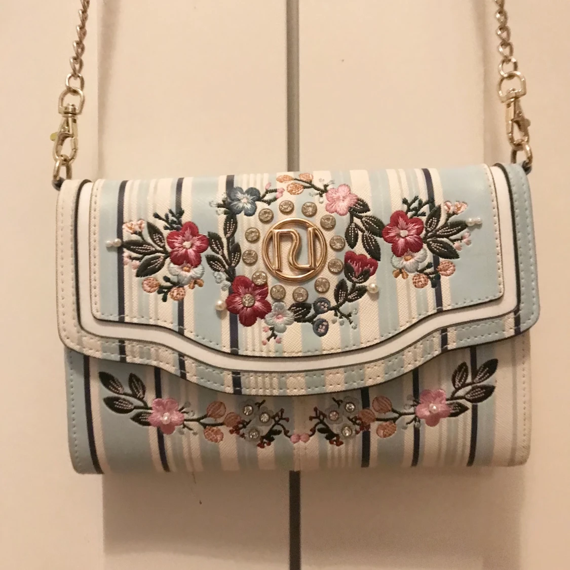 RiverIsland väska, jättefin till sommaren ☀️ kan postas eller mötas upp i sthlm😘 - 90