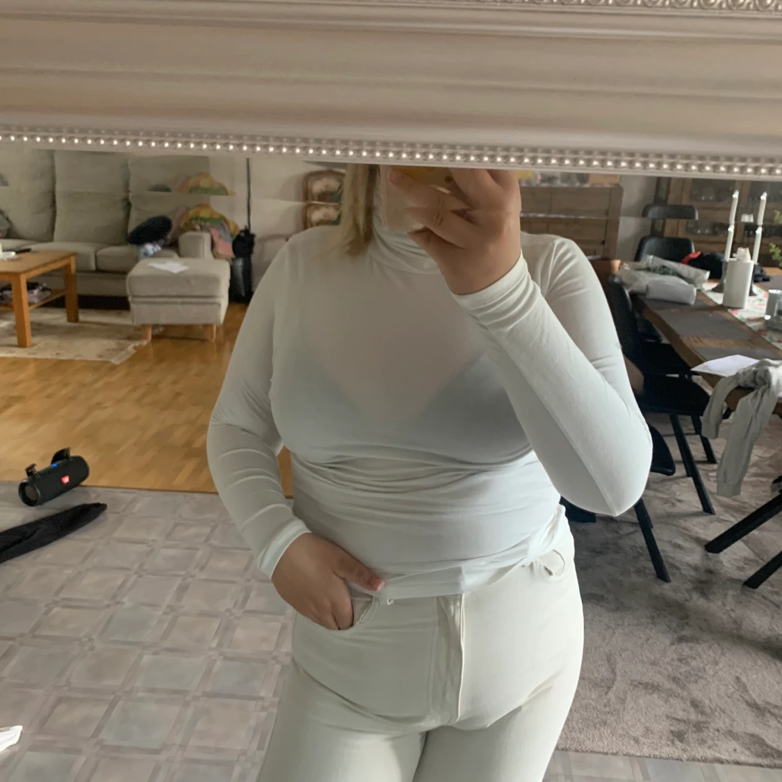 Tröja med polokrage