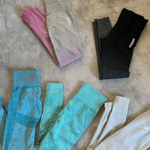 GYMSHARK leggings 1500kr för alla  - Säljer alla för 1500