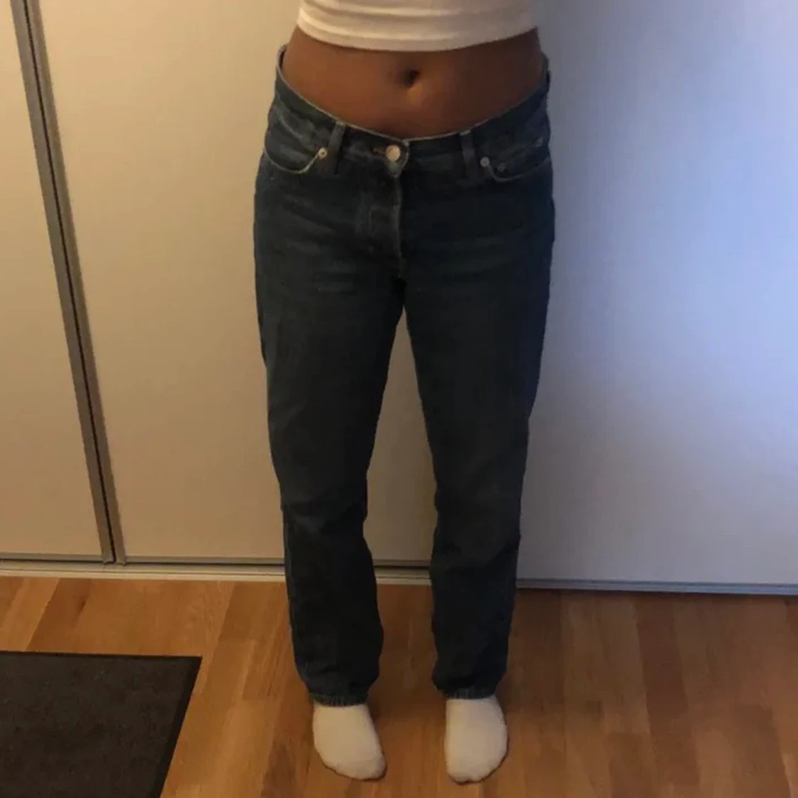 Lågmidjade jeans