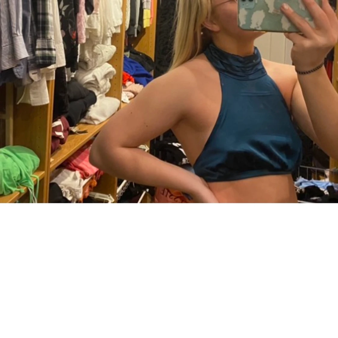 Siden Topp med krage!!  - 90