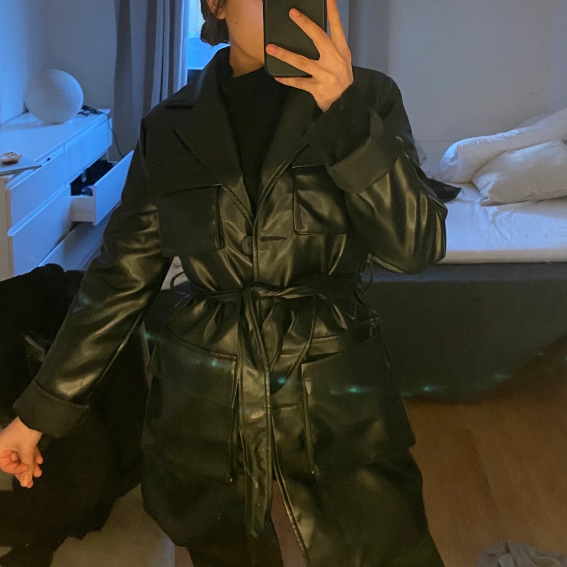 ”Läder” jacka🧡