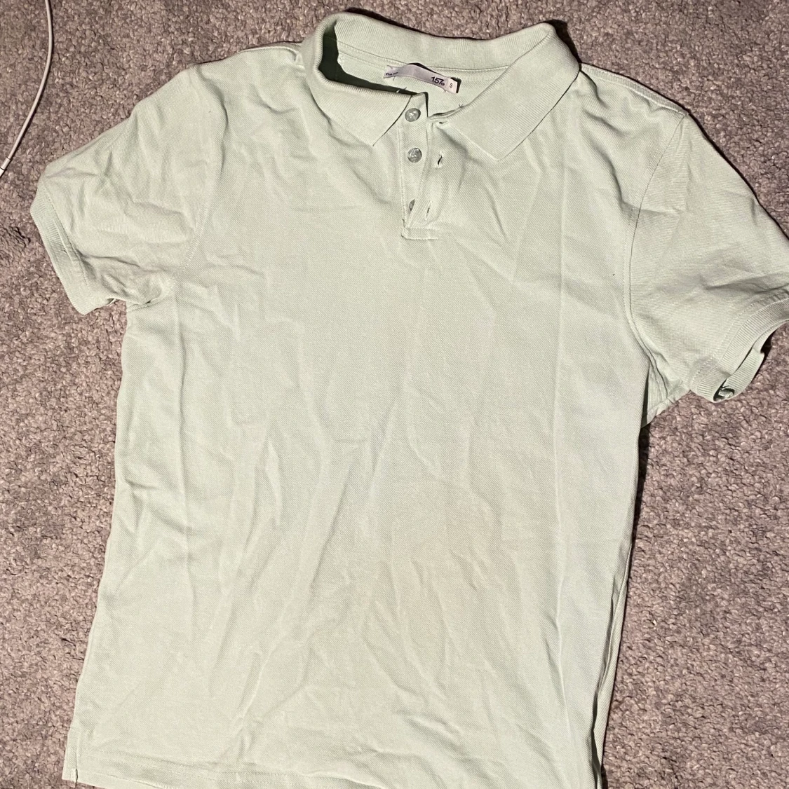 Pastellgrön piké  - 91