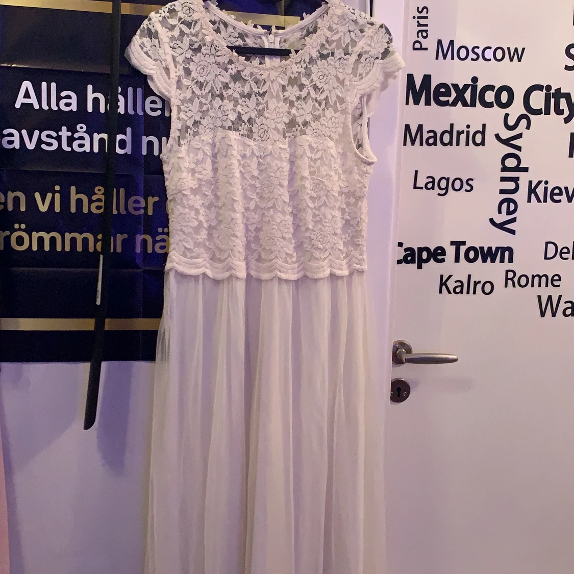 Lång sommar klänning 