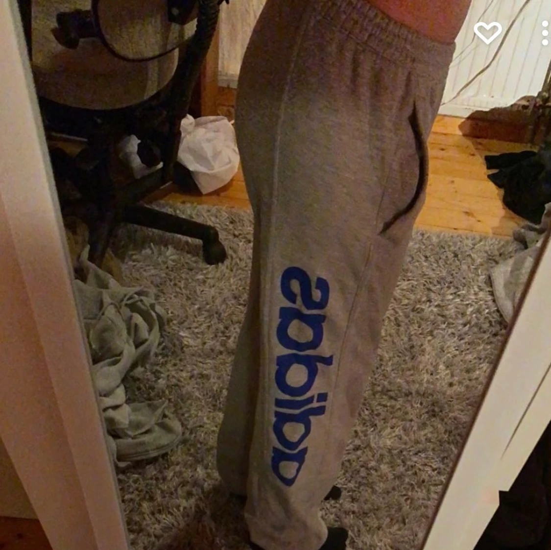 Adidas mjukisbyxor str m