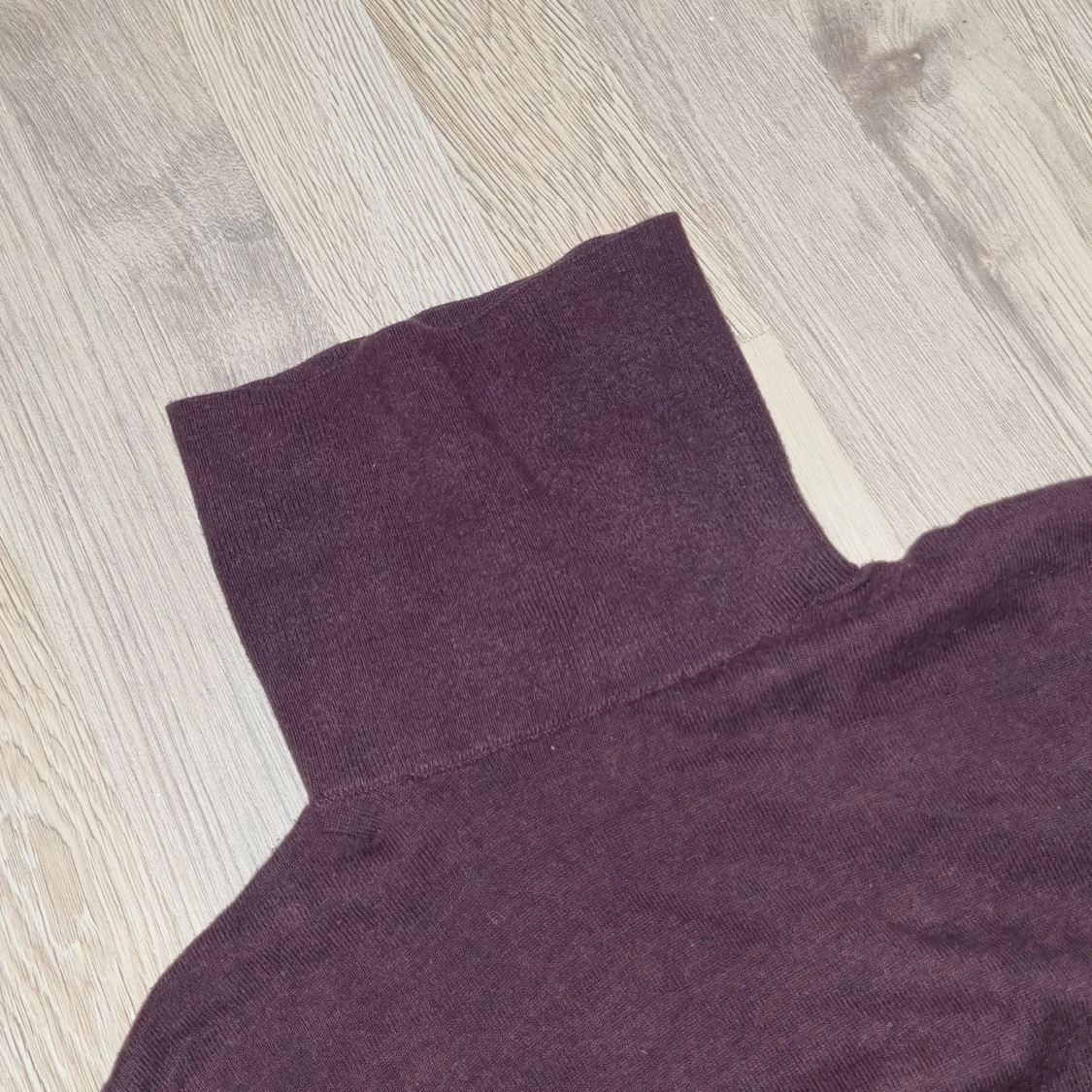 Polotröja i vinrött - 91