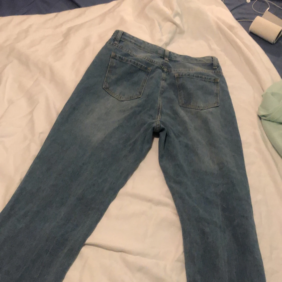 super highwaist flarie jeans - 90