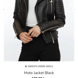 Helt ny skinnjacka  - Aldrig använt den storlek L säljs pågrund av fel storlek 