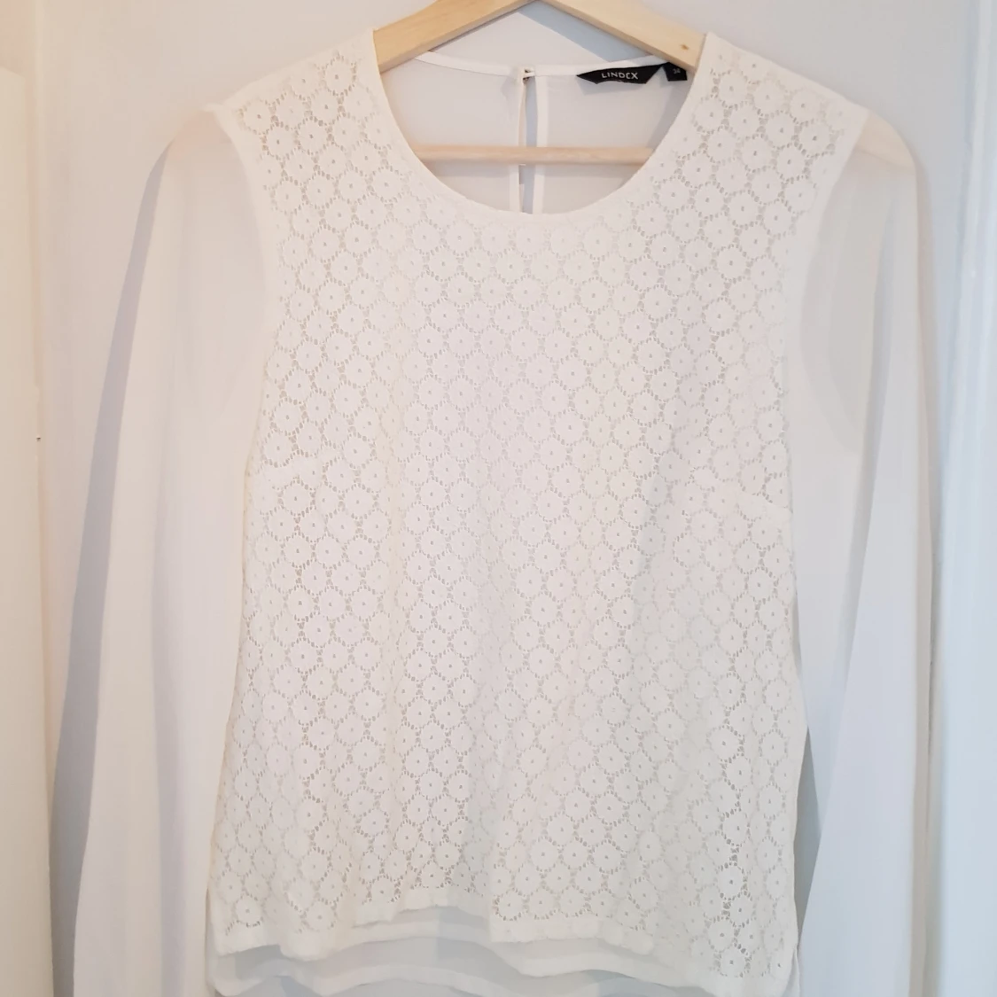 Söt vit sommsrblus! - 90