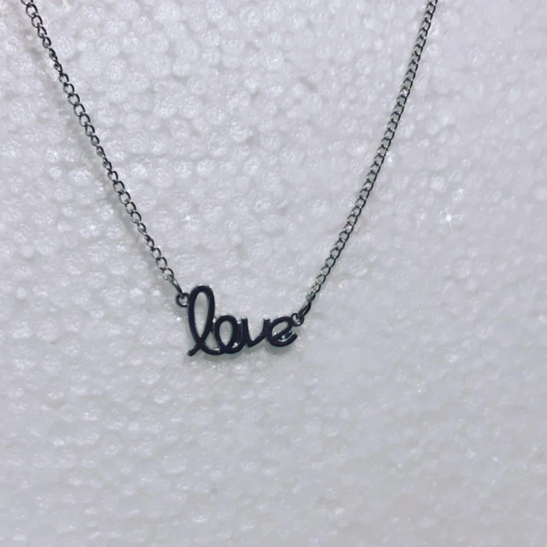 Love halsband ”silver”