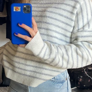 stickad tröja - stickad tröja från NaKd, stl xs.