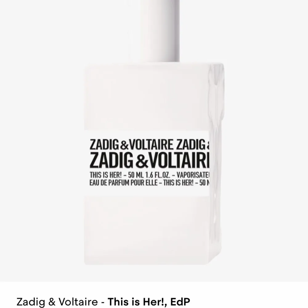  Zadig & Voltaire Parfym(85-90 % kvar)-250 kr. Övrigt.