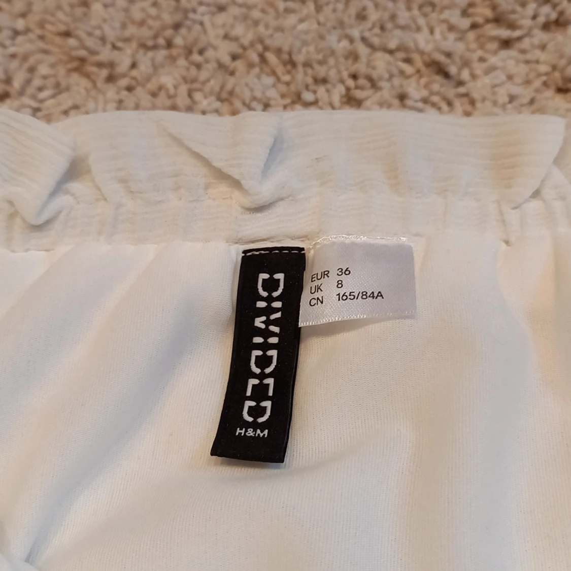 Vit luftig blus från H&M - 91