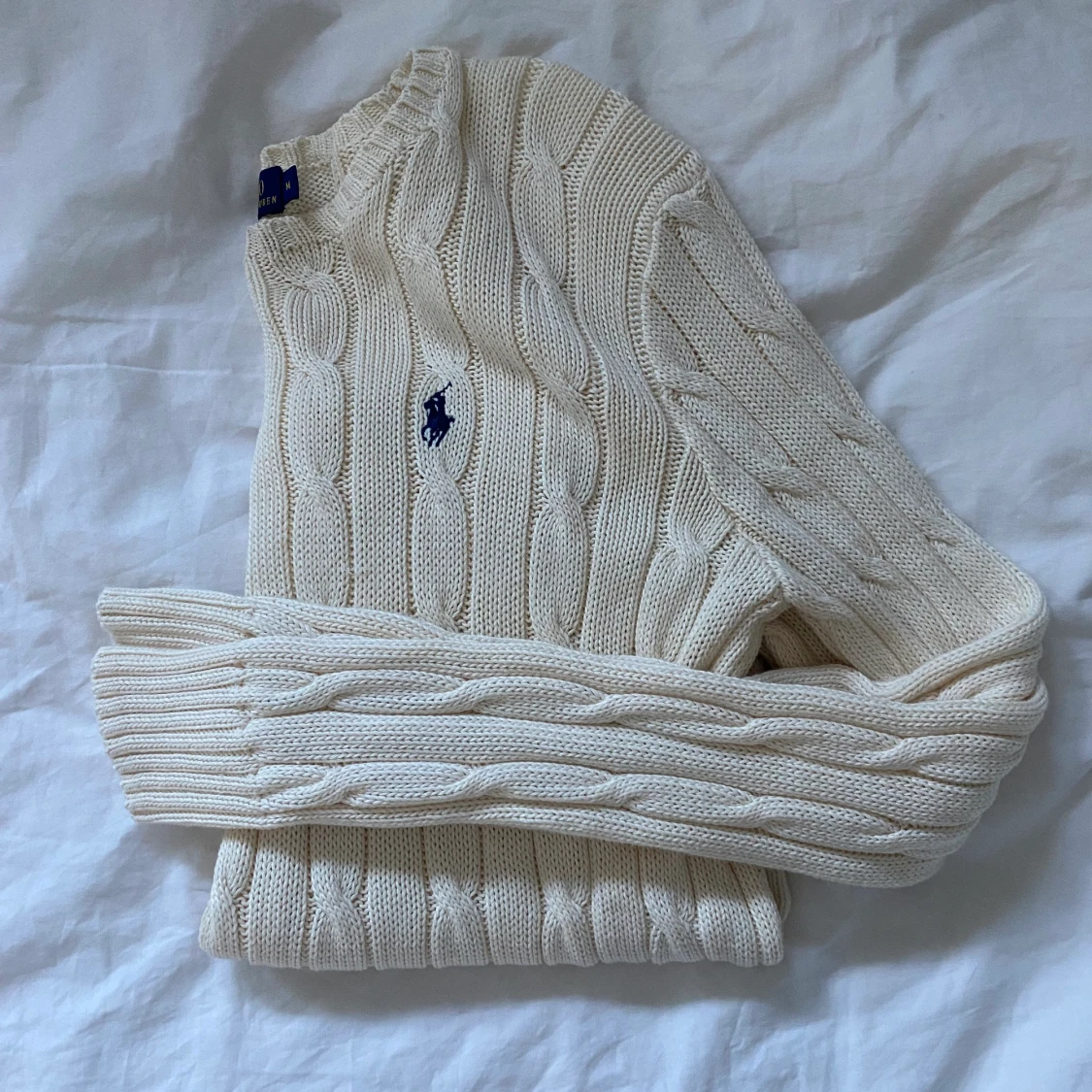 Kabelstickad tröja - 90