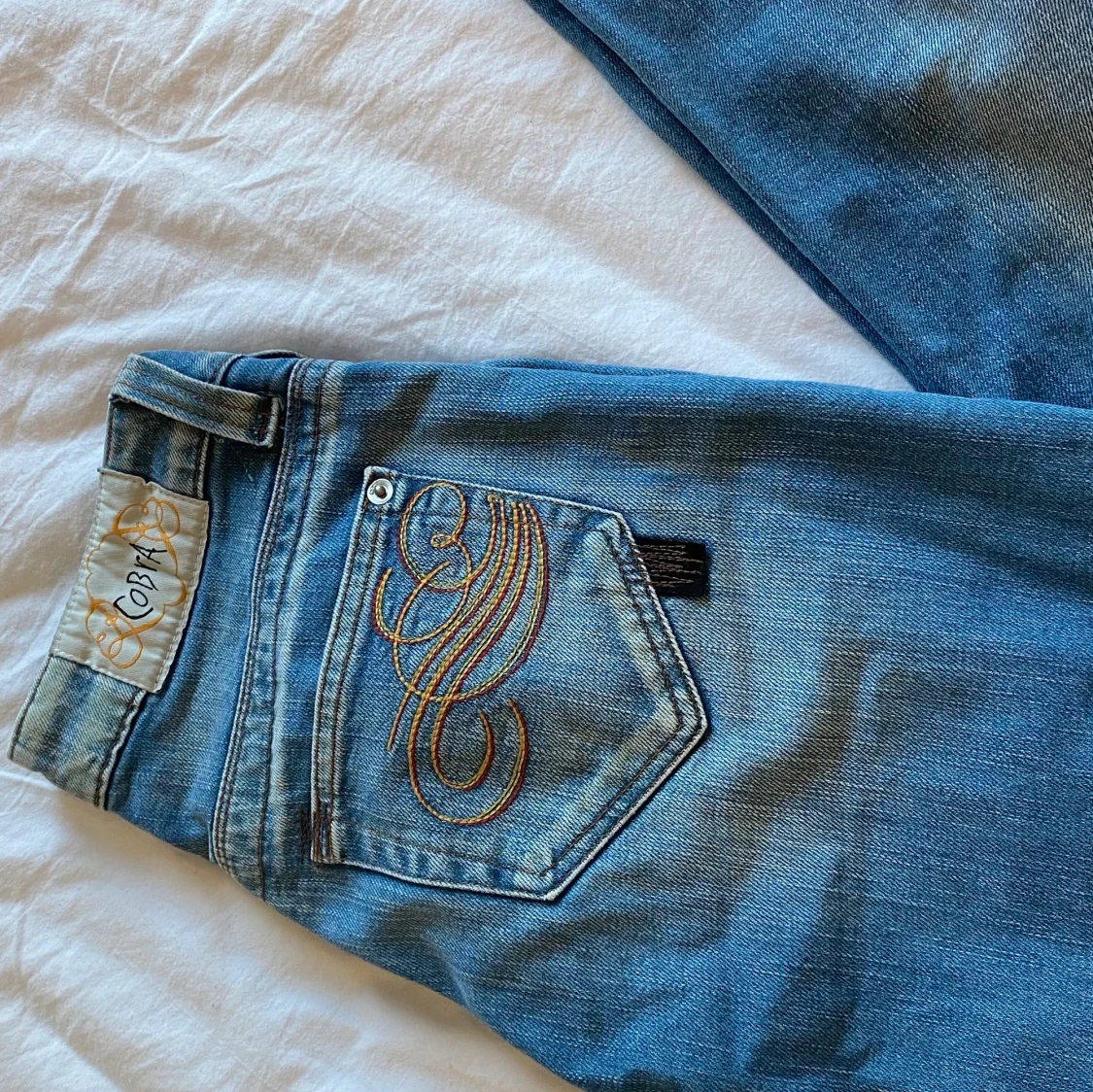 Lågmidjade jeans