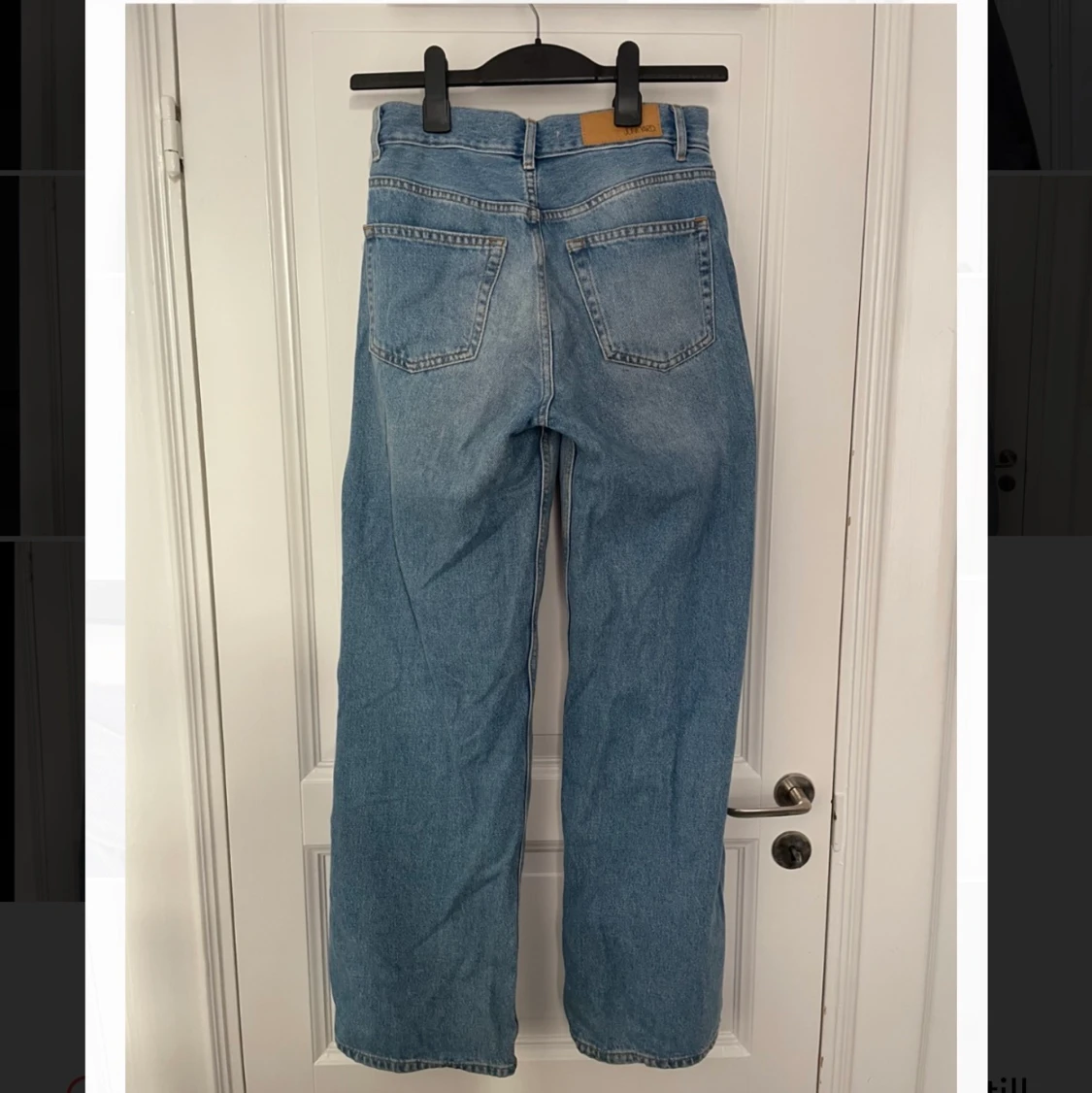 Blåa jeans från junkyard - 90