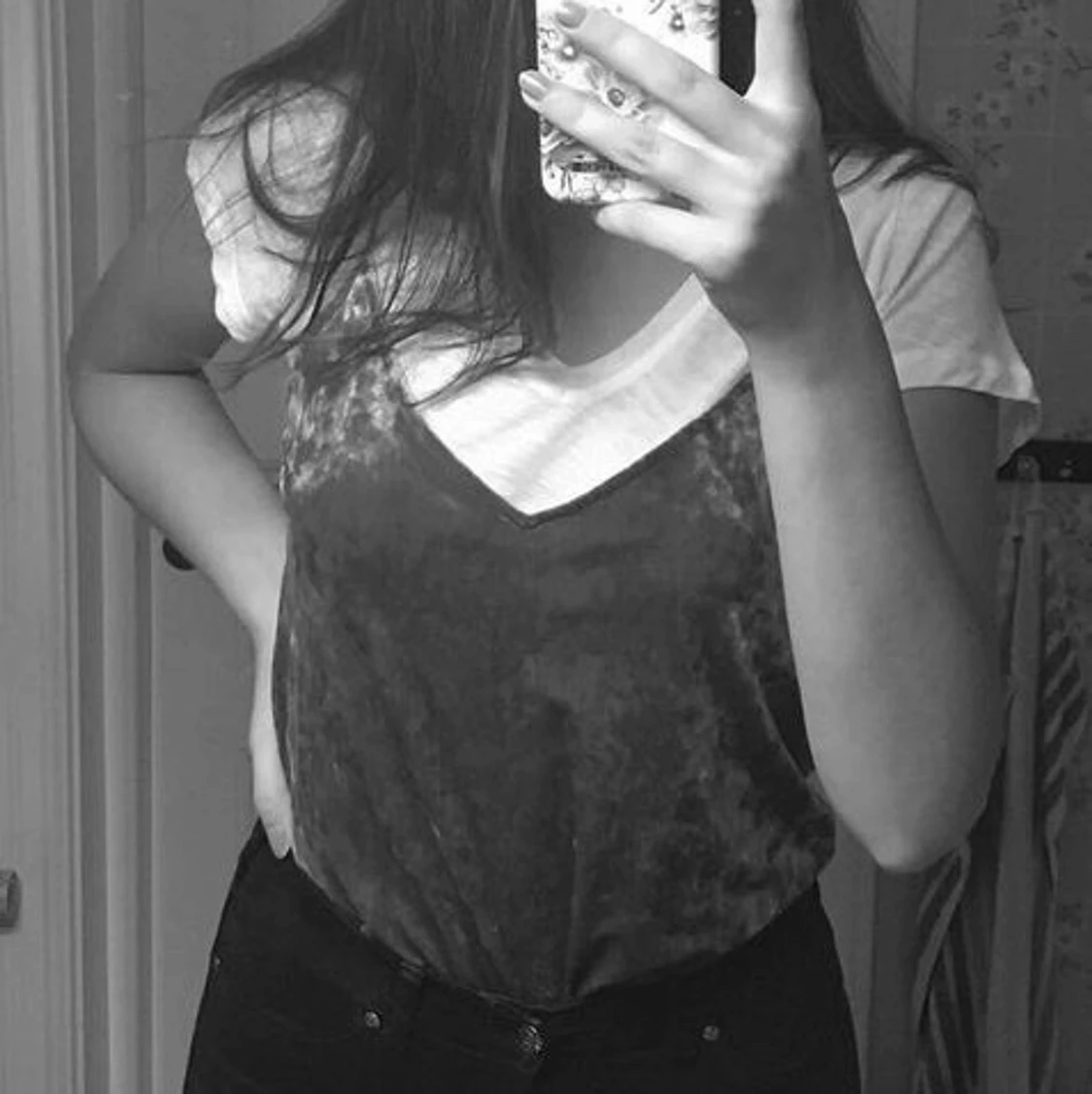 linne med smala band - 90