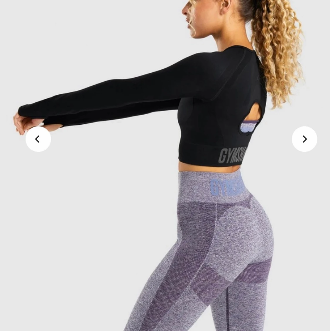 Gymshark crop top