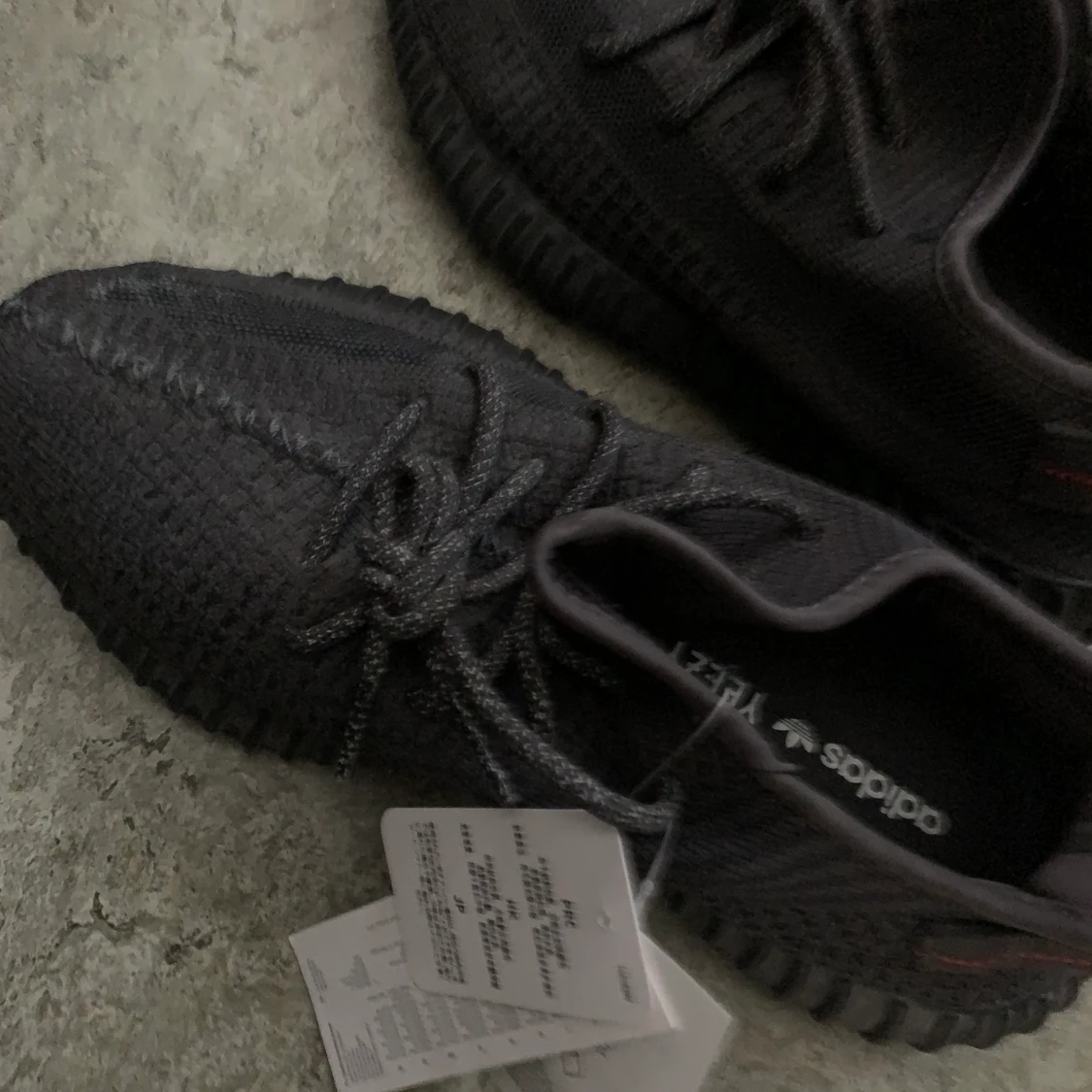 Yeezy black non reflective
