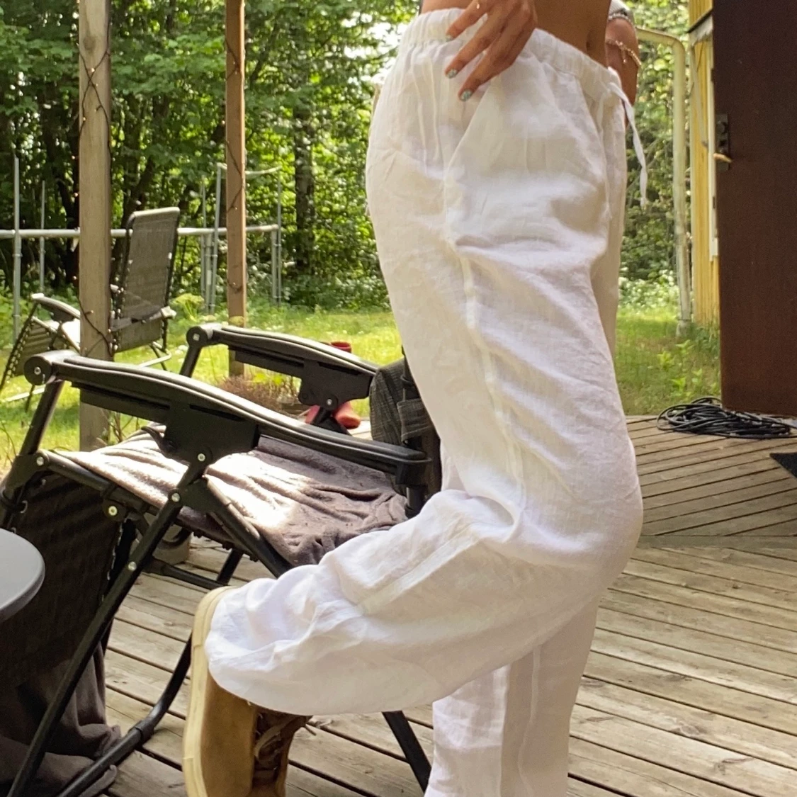 Vita linnebyxor! - 91