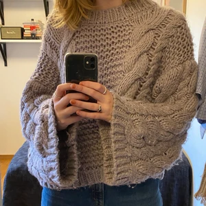 NAKD Stickad Tröja - Stickad tröja köpt från NAKD i storlek S.