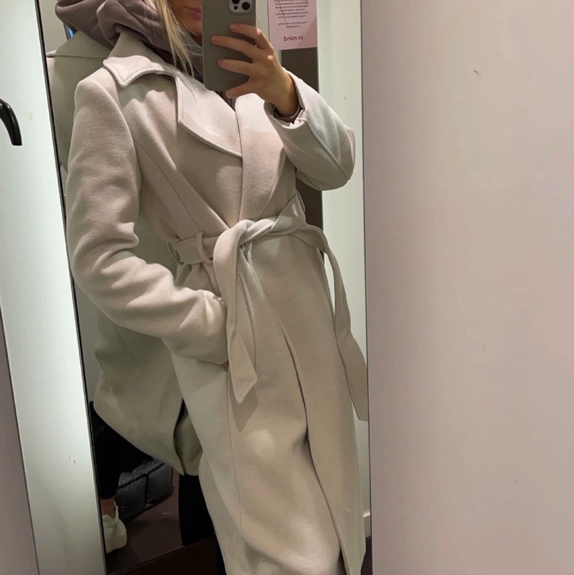 Superfina och sparsamt använd kappa