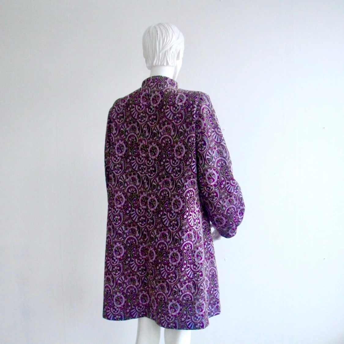 Mönstrad jacka/klänning - 90