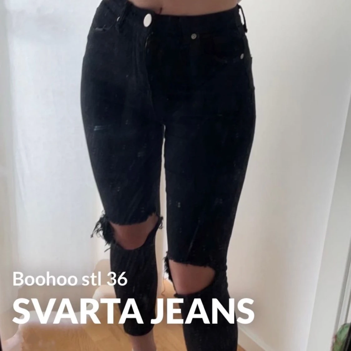 Svarta jeans 