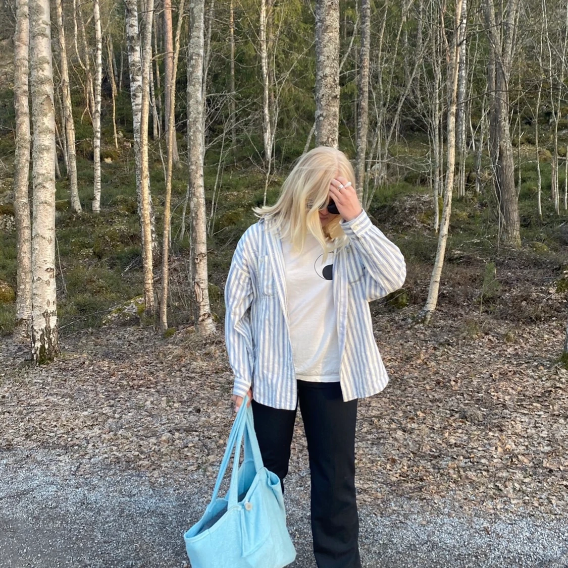 oversize skjorta - 90