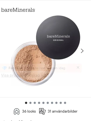 bareMinerals Original puder - bareMinerals Original lös puder. Som ny