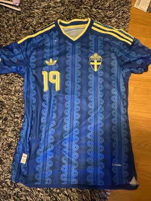 Sverige tröja bortaställ - Helt ny , fick den i present men passade inte. Storleken är xl, men passar L/M. Jag diskuterar gärna pris, så snälla kom med förslag!
