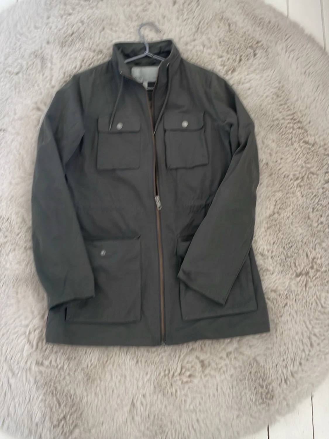 Mörkgrå cardigan