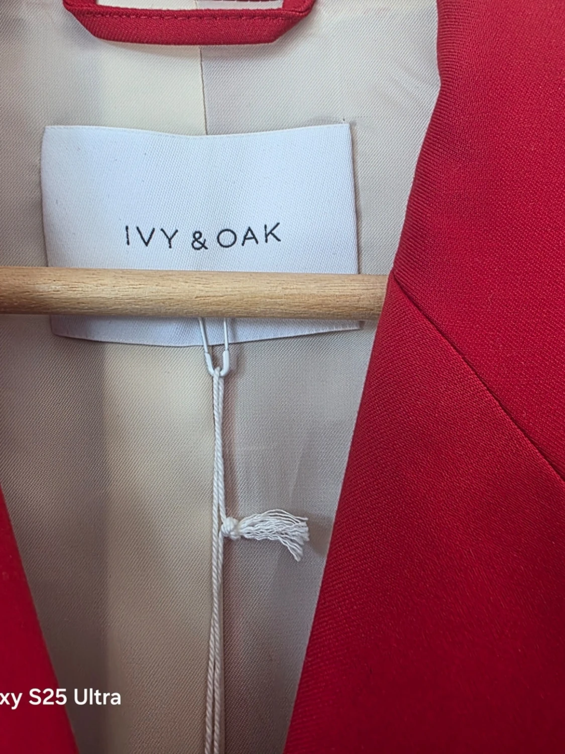 Röd kavaj från IVY & OAK - 1