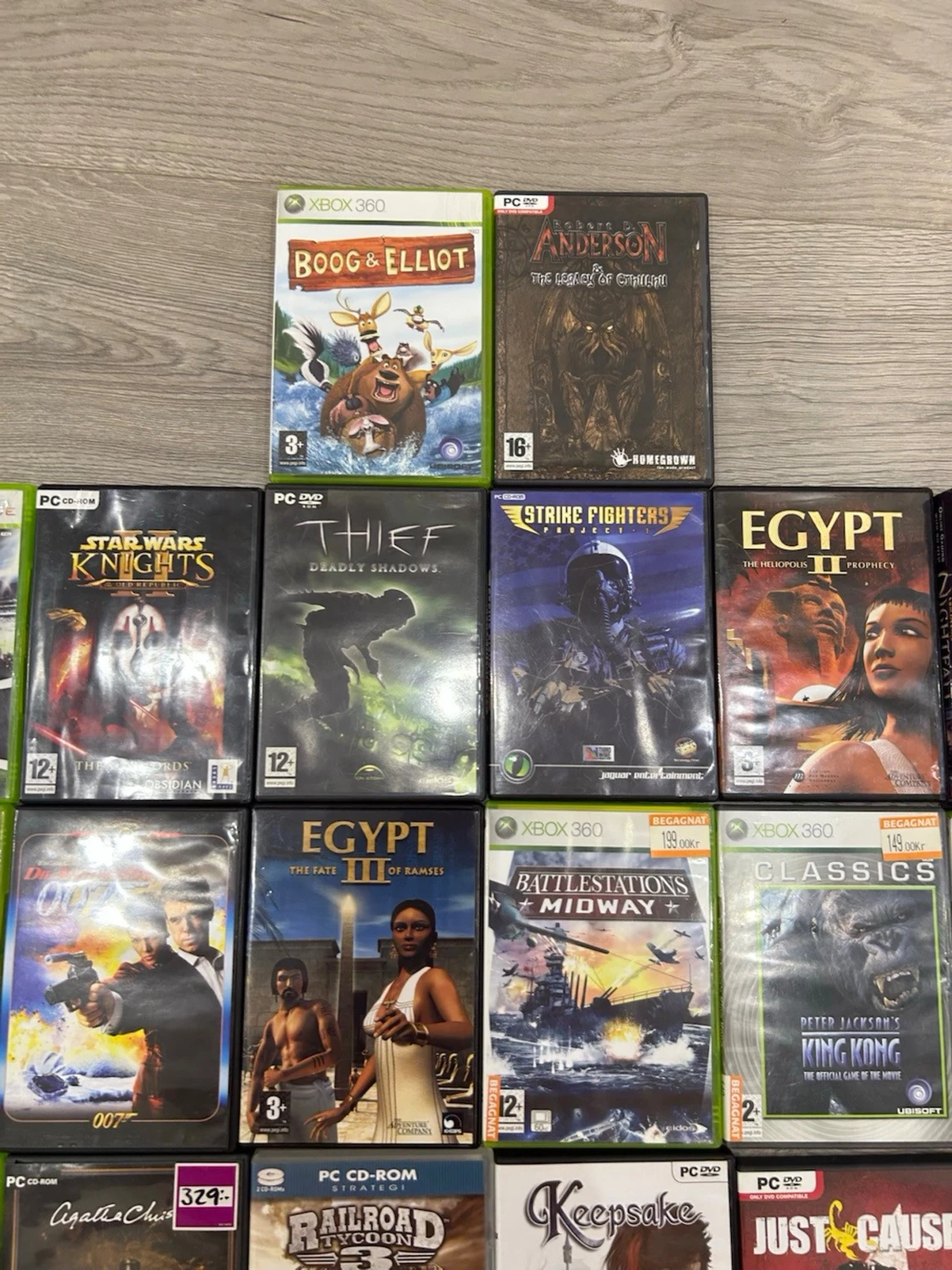 Samling av Xbox 360 och PC-spel 30kr  ST! Alla for 900kr - 3