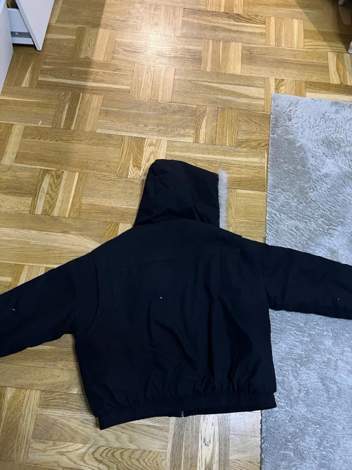 Faux Fur Bomber Jacket 60/XL - 2