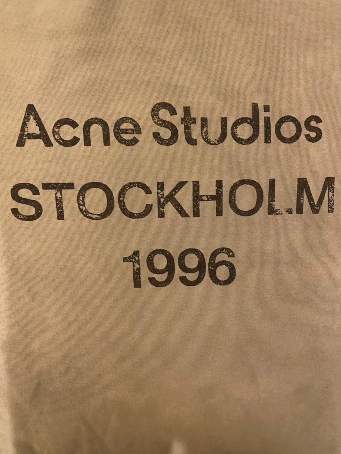Grön långärmad t-shirt Acne Studios - 3