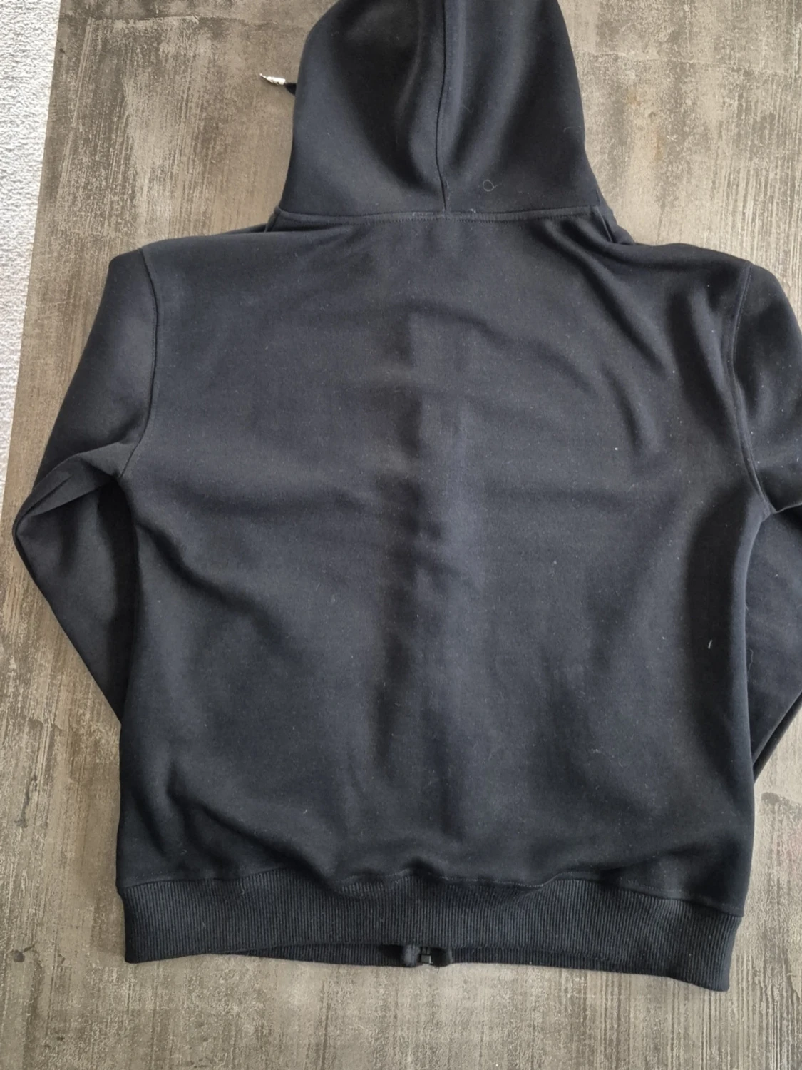 Svart zip hoodie från Lacoste - 1