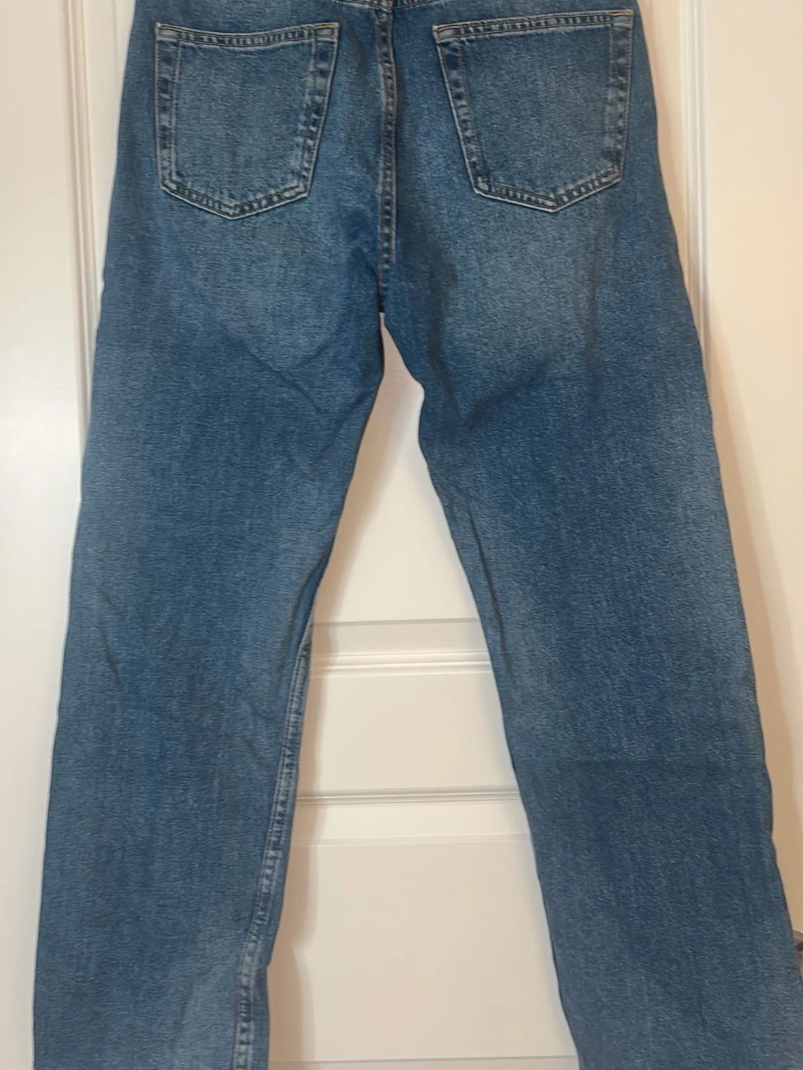 Blå raka jeans från Levi's - 1