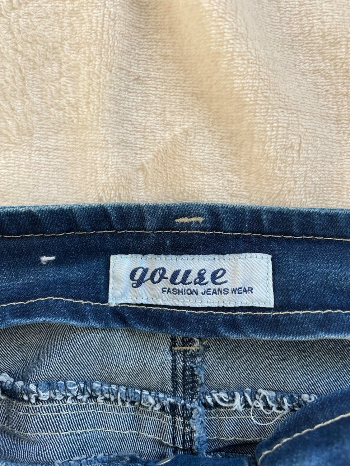 Denim miniskirt från Gouse - 4