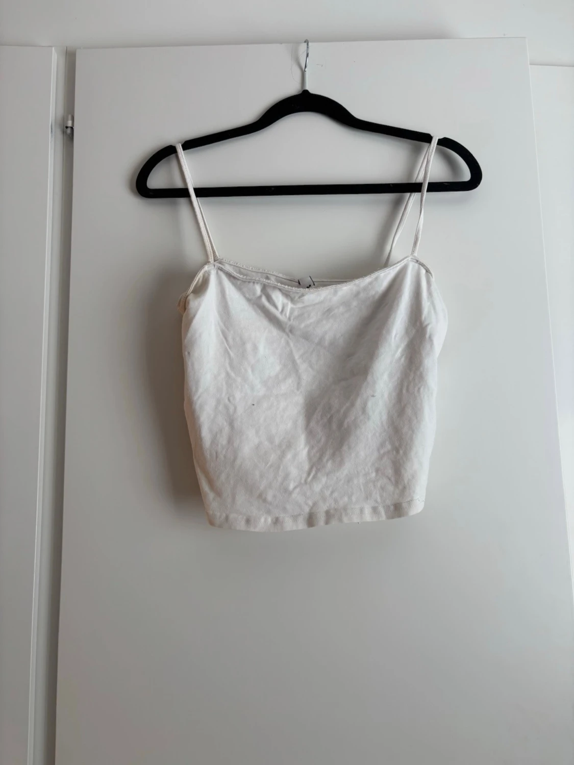 Vit croppad linnetopp