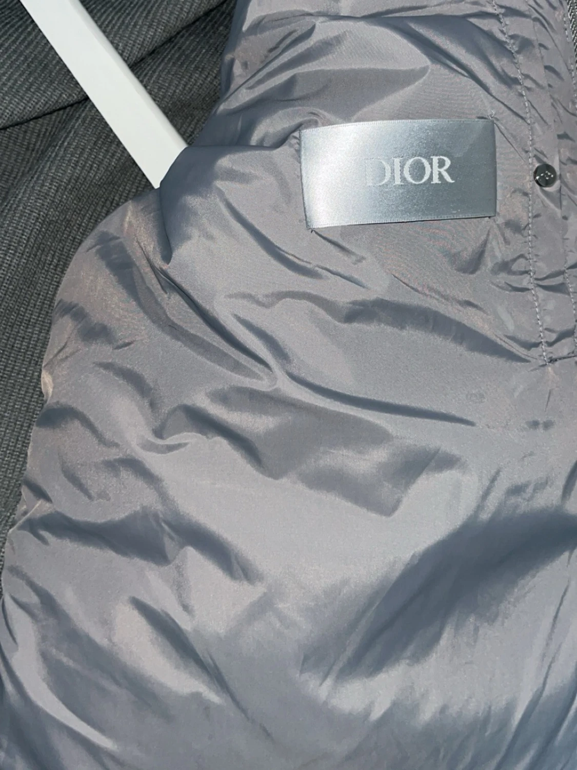 grå cardigan med  Dior med monogram - 4