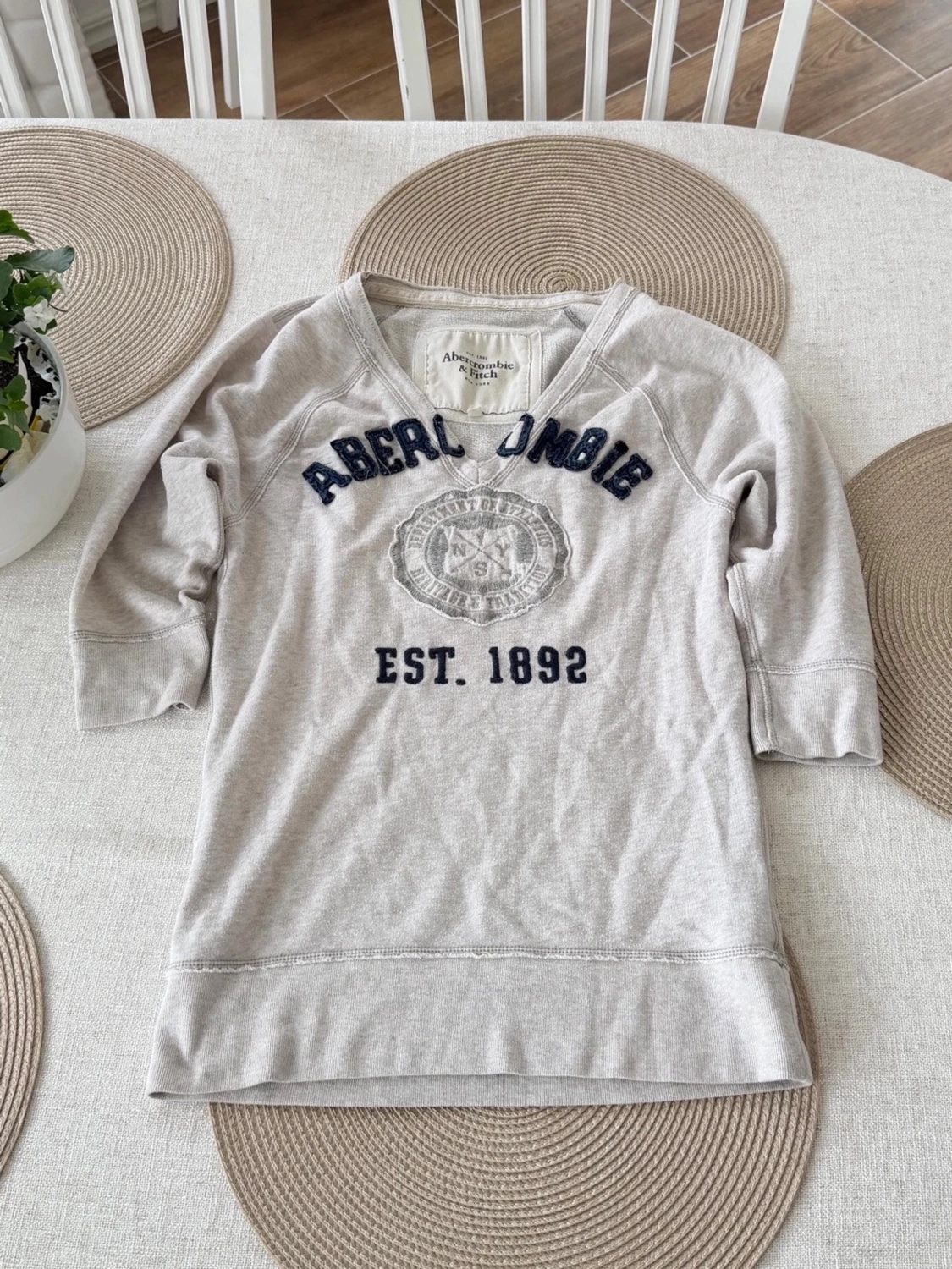 Abercrombie & fitch vintage collegetröja  - 2