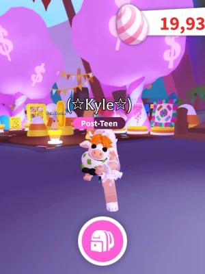 Clover cow  - Skriver mitt Roblox user till dig