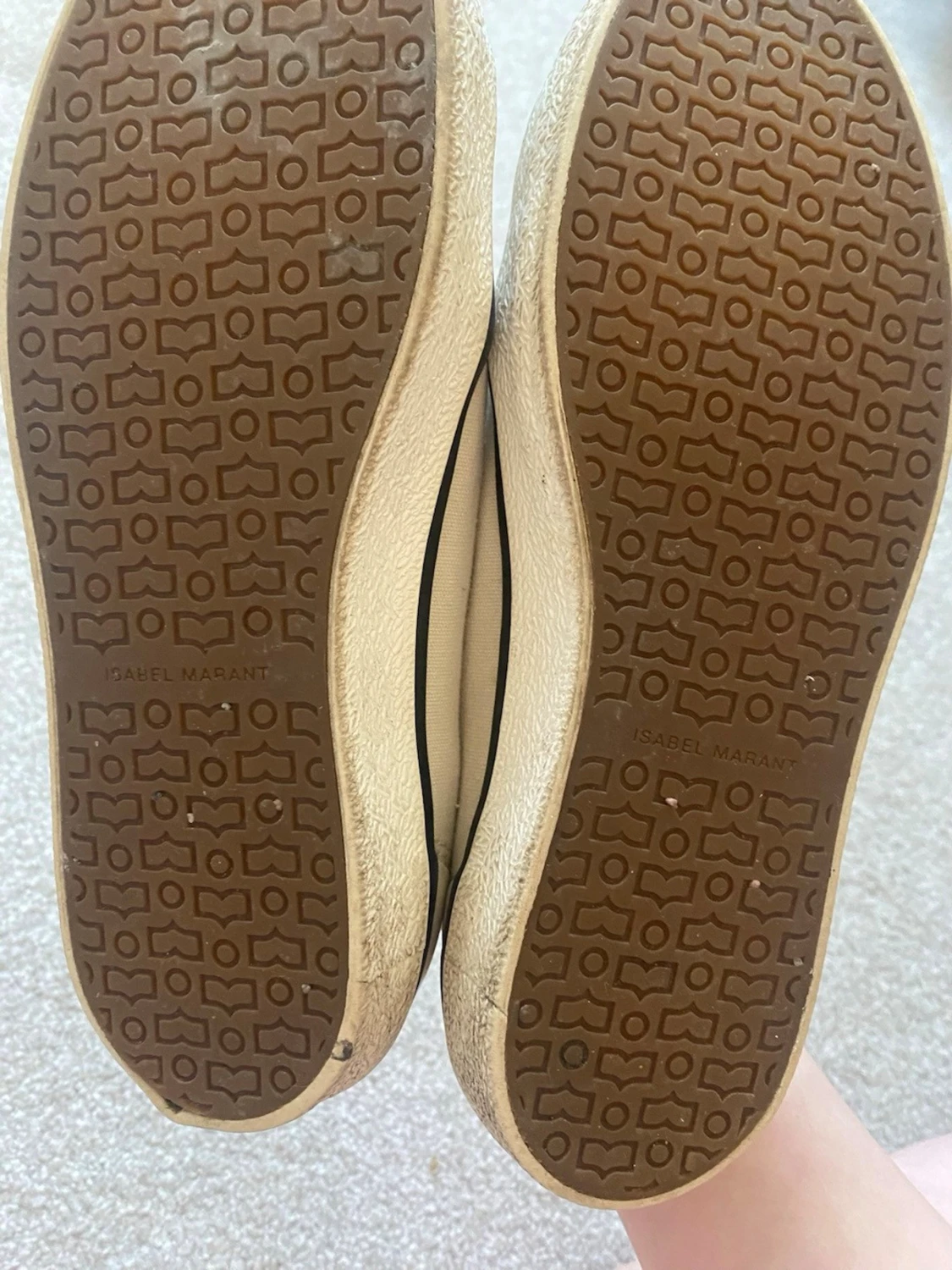 Beiga sneakers från Isabel Marant - 3
